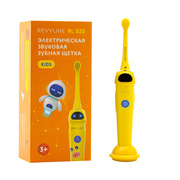 Звуковая зубная щетка Revyline RL020 Kids в желтом дизайне